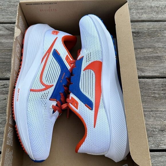 NIKE Florida GATORS Nike Air Zoom Shoes MENS SIZE 9.5 women’s 11 NWT 🐊 - Picture 2 of 7